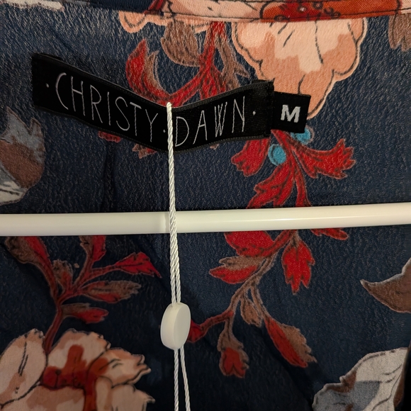 Christy Dawn Navy Floral Mini Dress - Picture 6 of 6